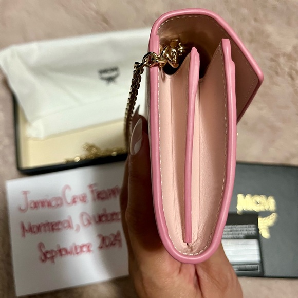 MCM monogram wallet on chain - Picture 2 of 8